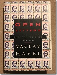 Open Letters by Vaclav Havel - cover