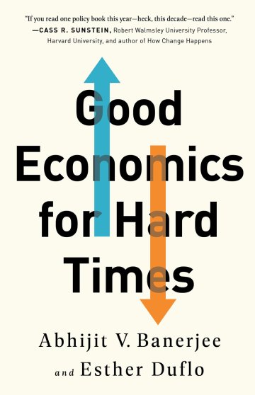 Cover of Good Economics for Hard Times