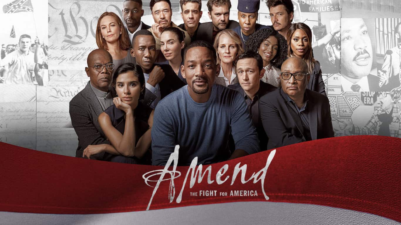 The cast of Amend; The Fight for America
