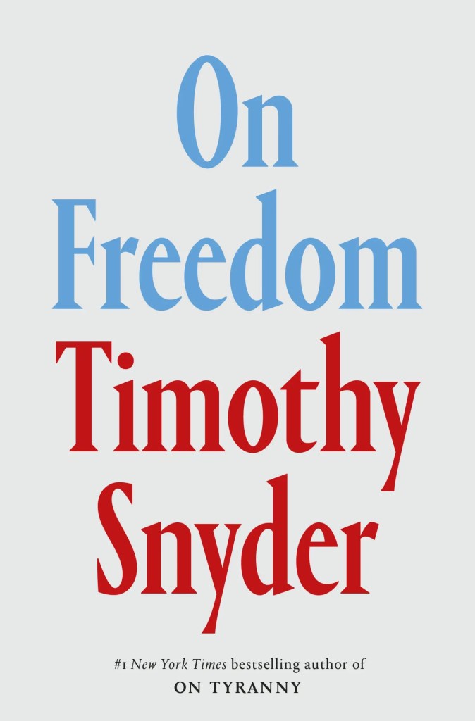 Cover of On Freedom