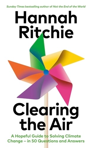 Cover of Clearing the Air showing a multi-colored pinwheel.