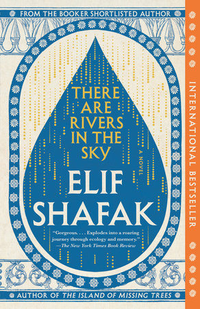 Cover of There Are Rivers in the Sky showing the title superimposed inside a drop of water.